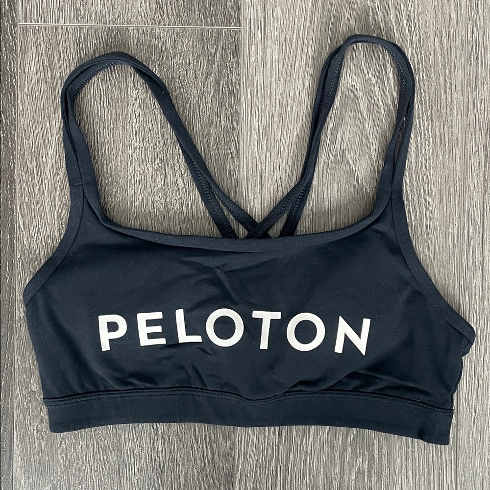 Peloton Black Sports Bra